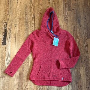 NWT Stio Pompeian Sweetwater Fleece Hoodie L